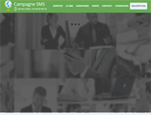 Tablet Screenshot of campagnesms.com
